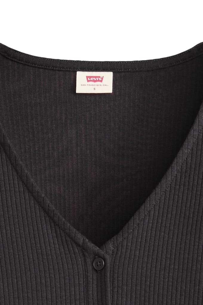 Levi's Muse Long-sleeve Tee Black Taglia: S | Maglie a manica lunga Outlet | Donna | Nero