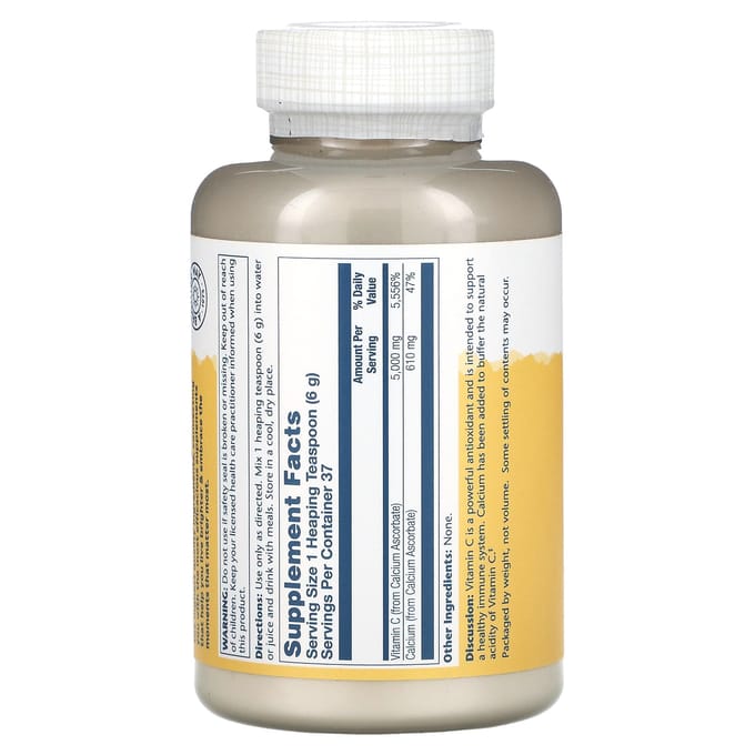 Gebufferd Vitamine C Poeder, 227G(8 oz)