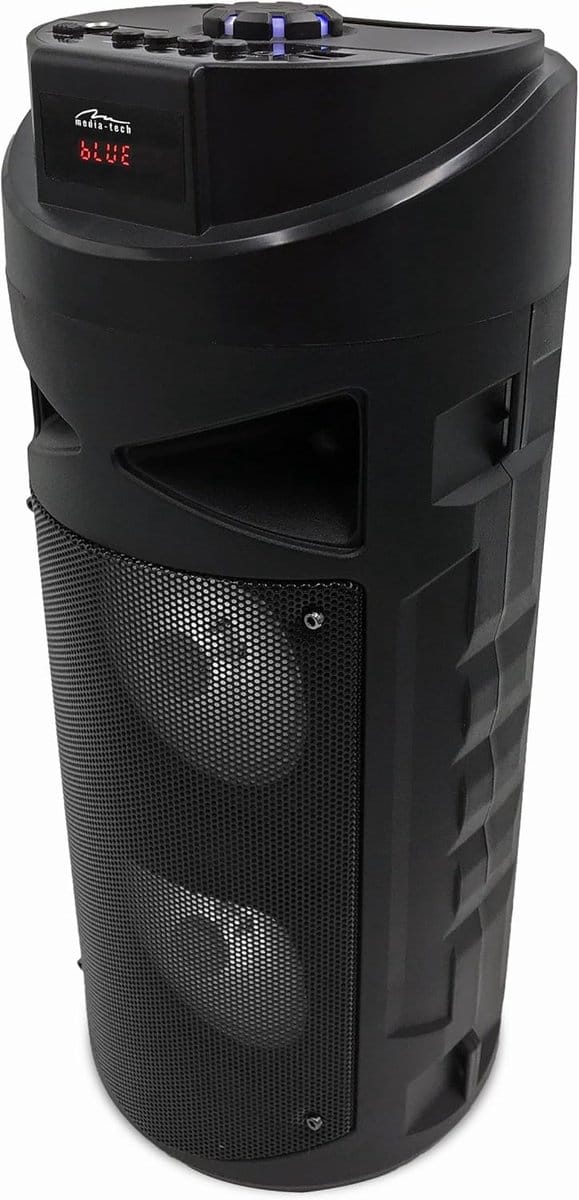Draagbare Bluetooth Speaker met Karaoke Functie, FM Radio en MP3 Speler - 30 Watt Vermogen