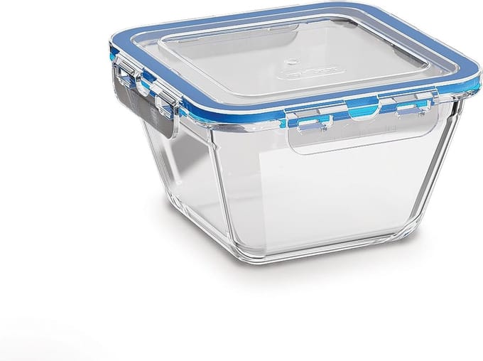 Curver InterFresh luchtdichte glazen pot met verzegeling voor levensmiddelen 0,86L
