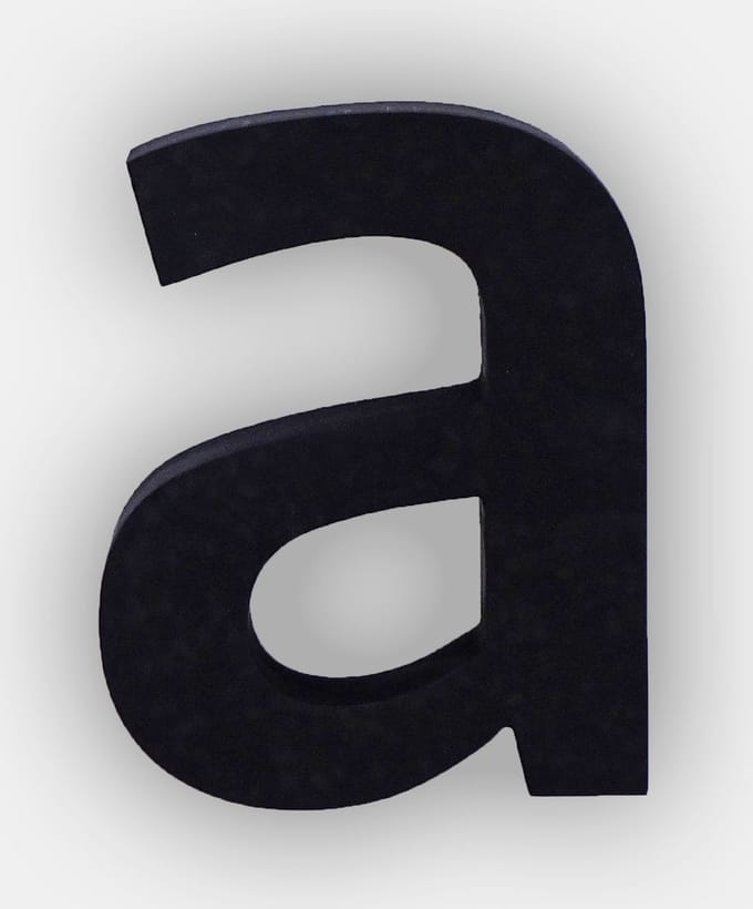 Letter a (klein)