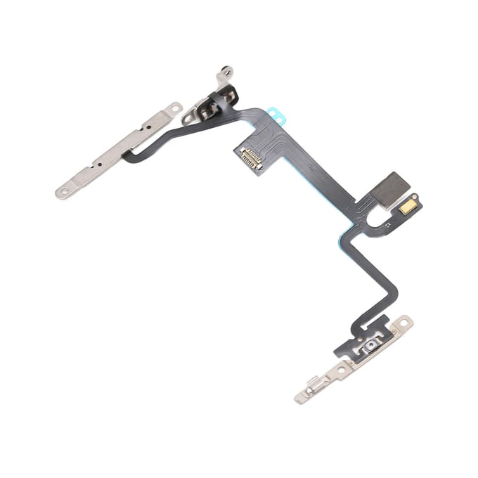 Aan/Uit Knop Schakelaar Volume Knop Flex Kabel Vervangingsonderdelen voor IPhone 8 gray