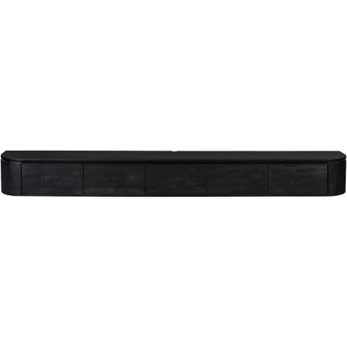 Starfurn - Tv meubel Excellent - Zwart - 35x280x30 cm