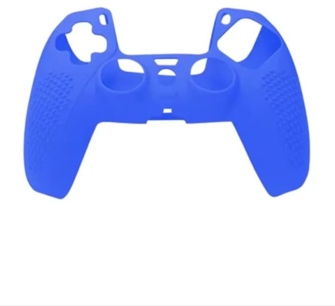 Scoby - Controller Hoesje - Silicone Cover - Geschikt voor PS5 - Universeel - Blauw