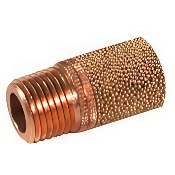 SMC AN R1/8'' Gesinterde Compacte Pneumatische Geluiddemper - AN101-01 [2 Stuks]