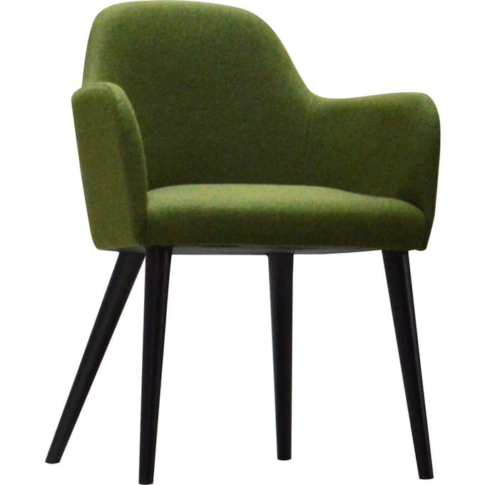 Jan Kurtz - Flaminia Fauteuil - Eiken - mosgroen
