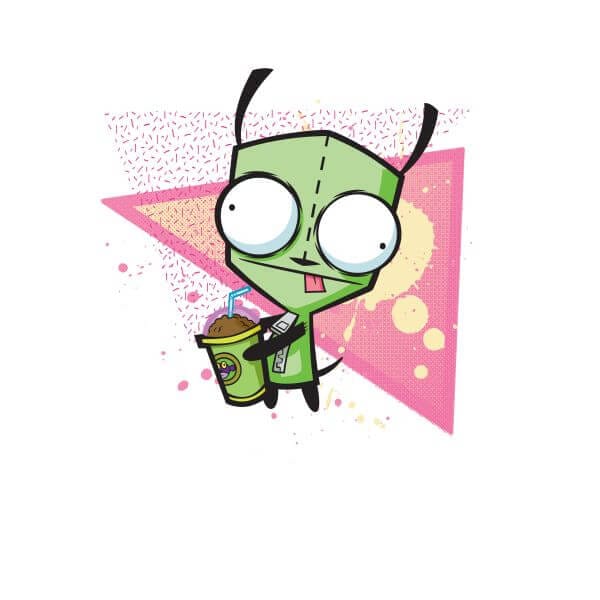Invader Zim Gir Women's T-Shirt - Wit - XS