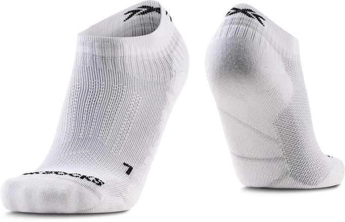 X-Socks Core Sport Low Cut Sokken Arctic White/Opal Black 39-41