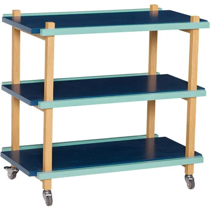 Hübsch trolley Crayon Donkerblauw