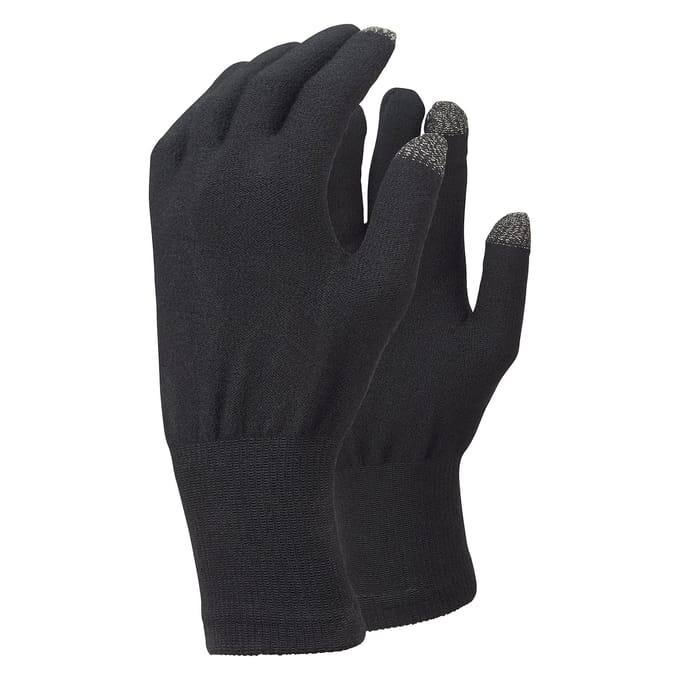 Heren Merino Touch Handschoenen Lichtgewicht Warm Buiten Wandelen Sneldrogend