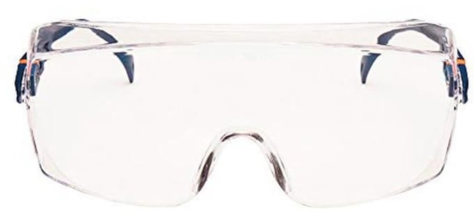 Krasbestendige Veiligheidsbril met Blauw Frame - 2C-1,2