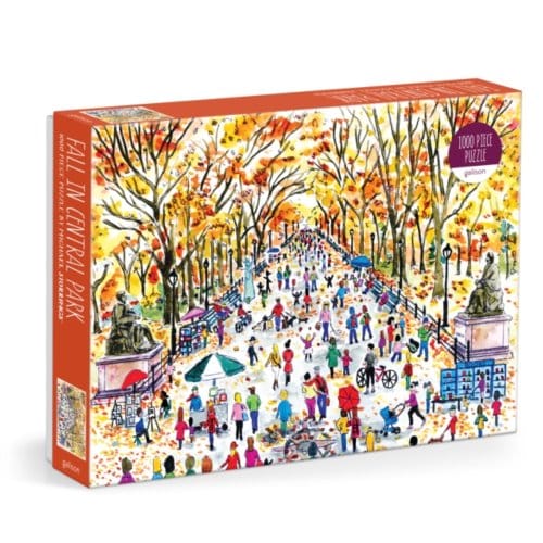 Michael Storrings Fall In Central Park 1000 Piece Puzzle - Galison
