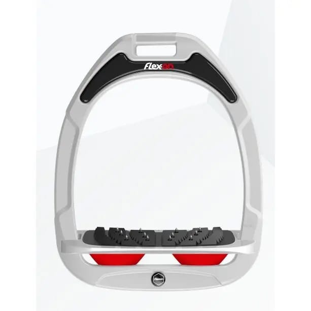 Ultraschuin Grip Beugels Wit/Grijs/Rood Flex-On Green Composite