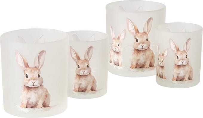 Boltze Home Windlicht Hansi 2-delig