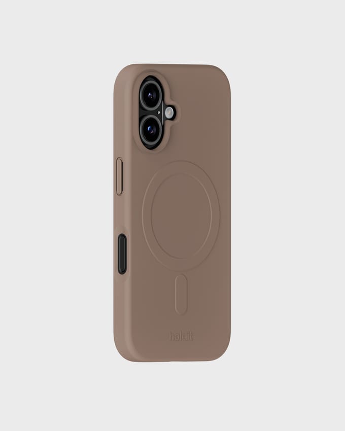 Phone Case Soft Magsafe Compatible Mocha Brown iPhone 17