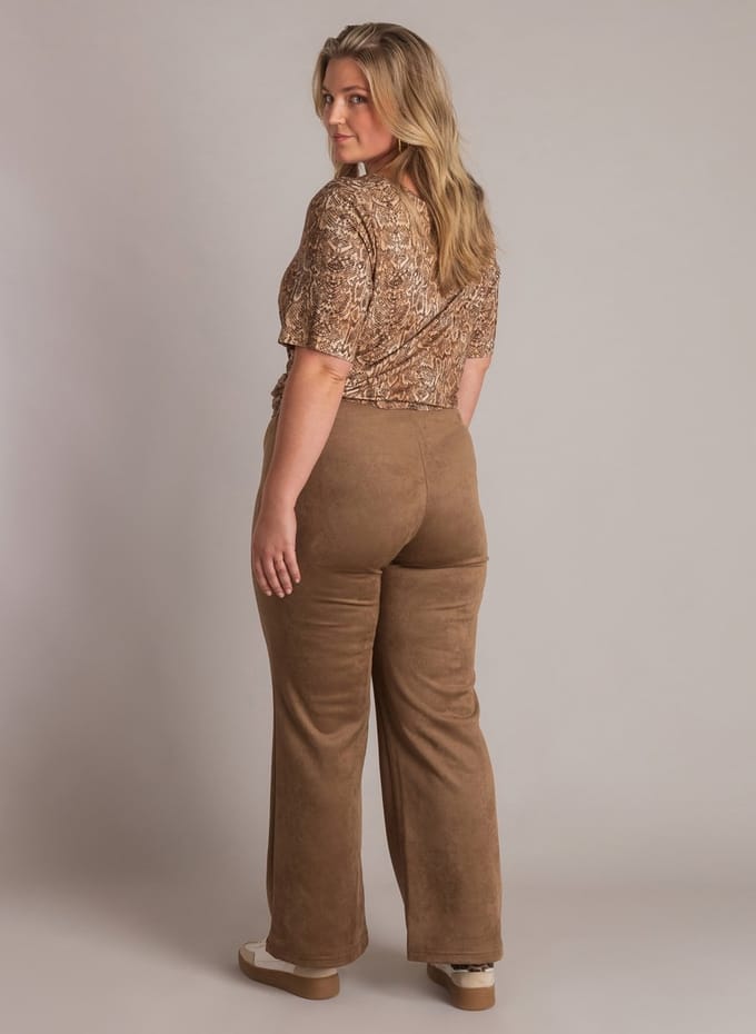 YEST CURVE Biansa Essential Bottoms - Soft Brown - maat 2(50)