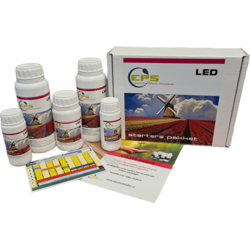 EPS LED starterspakket plantenvoeding voor de kweek op 1 vierkante meter onder LED verlichting