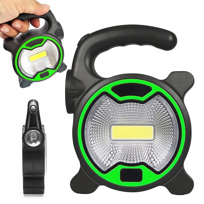 Draagbare COB-werklamp en LED-zaklamp