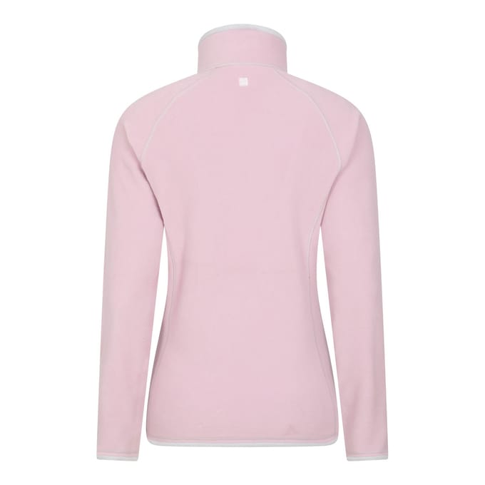 Mountain Warehouse Dames/Dames Montana Half Zip Fleece Top (Roze)