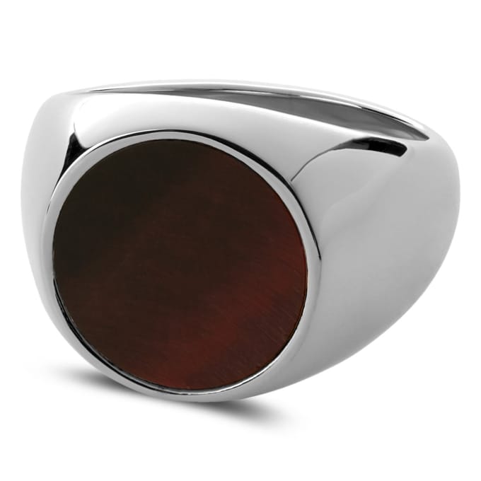 Lanty Zilverkleurige Makt-ring