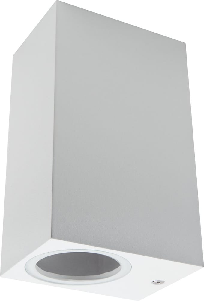 Buitenlamp IP44 - Wandlamp Buiten - buitenverlichting GU10 - Moderne lamp vierkant - Wit