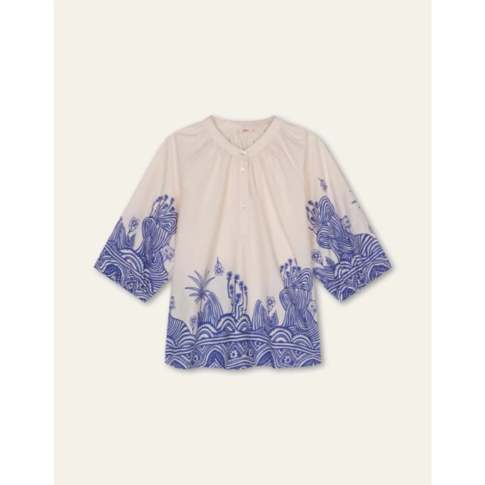 Oilily Baniya Blouse- maat36 Turtle Dove