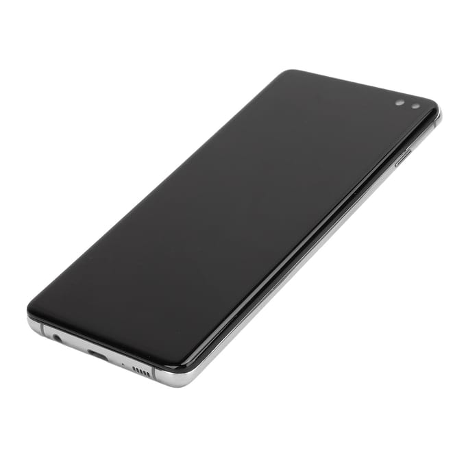 Schermvervanging voor Galaxy S10 Plus Telefoon Origineel LCD-scherm Touchscreen Digitizer Assembly grijze kleur