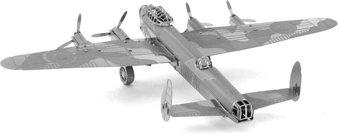 Metal Earth Modelbouw 3D Lancaster bommenvliegtuig - Metaal