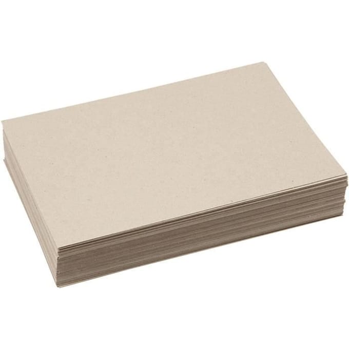 Creativ Company Recycled Karton A4 225 gr Bruin 125 vel