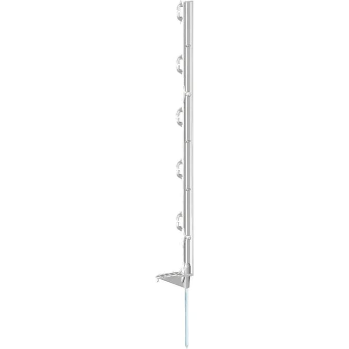 Enkele spade pvc afrasteringspaal Kerbl Eco (x5)