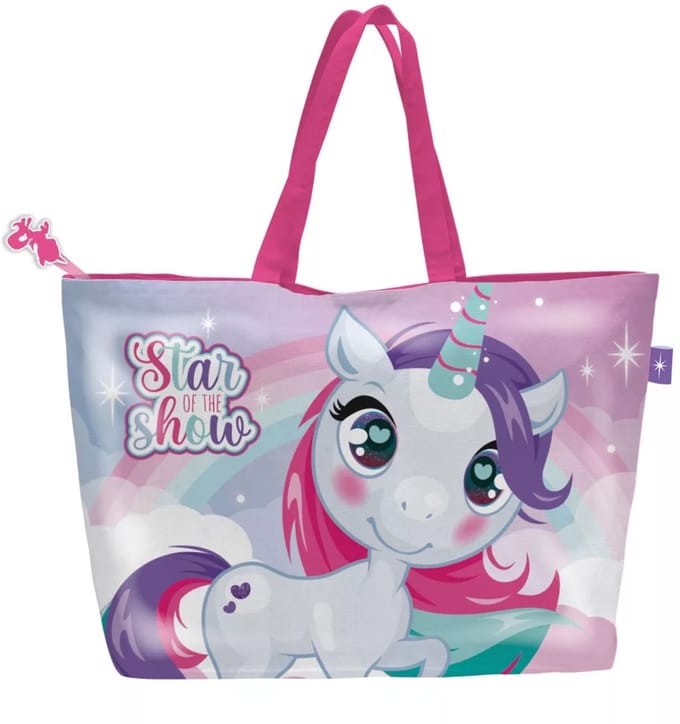 Unicorn Sparkle strandtas 48 cm