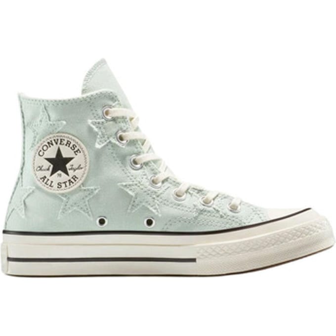 Hoge Sneakers Converse Baskets Chuck 70 Hi toile Rainwashed