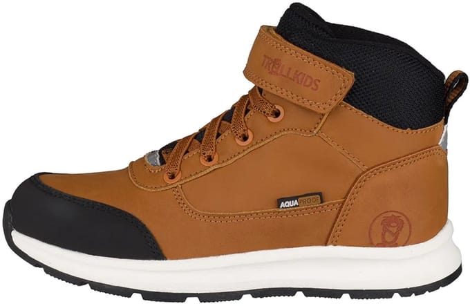 Trollkids Stavanger Mid Cut Xt Wandelschoenen Bruin EU 35 Kinderen