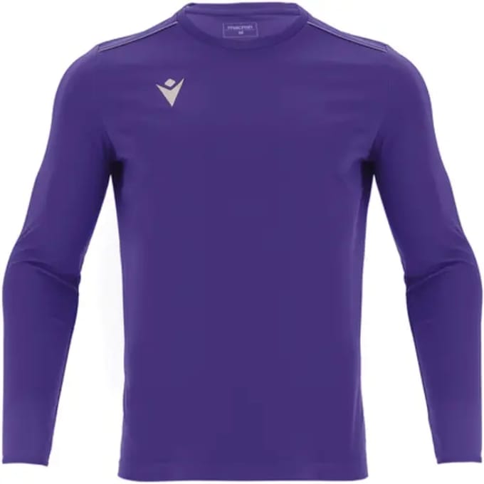 Macron Rigel Hero Voetbalshirt Lange Mouw Kinderen - Paars | Maat: 152