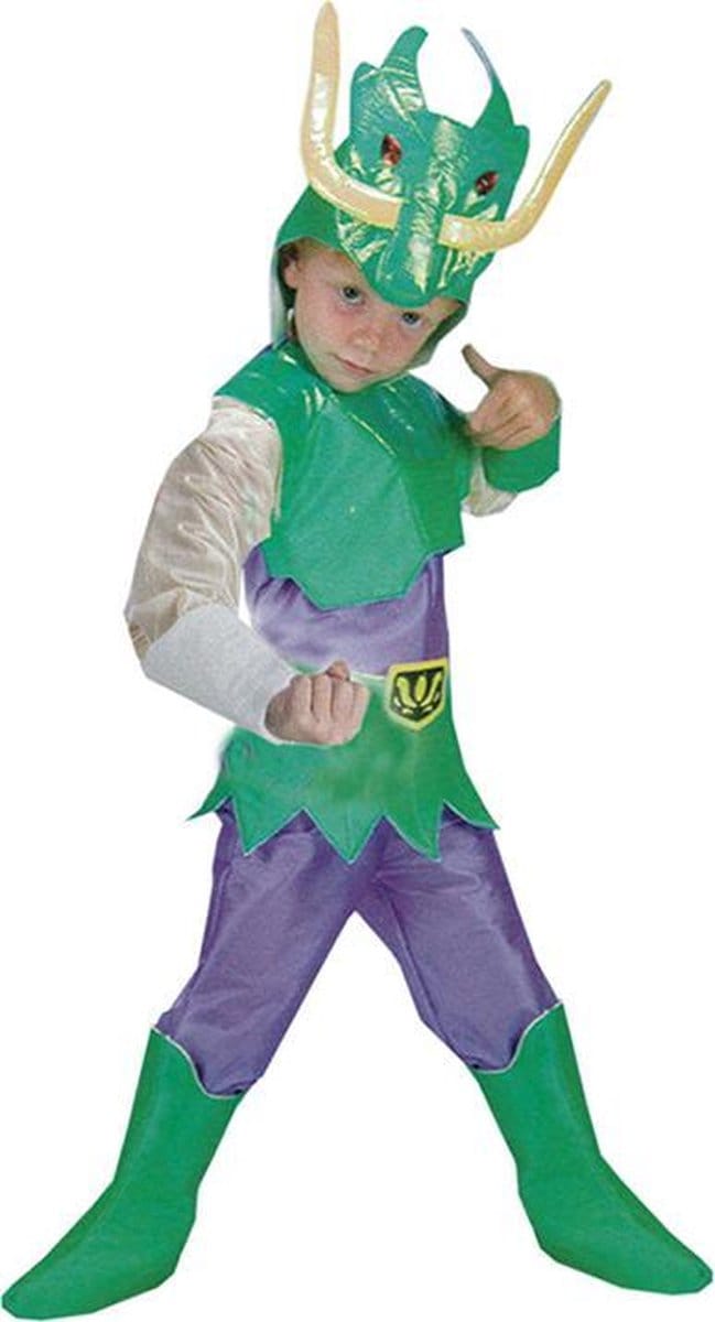 Kostuum Saint Seiyaa Dragon Shiryu - Verkleedkleding - Kinderen - Medium