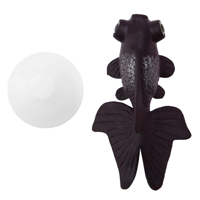 Décoration d'Aquarium Drôle Silicone Artificiel Petit Poisson Poisson Ornement Poisson Combattant Rouge