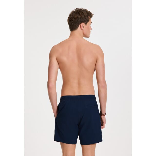 Shiwi Heren zwemshort scott stretch 6" effen donker