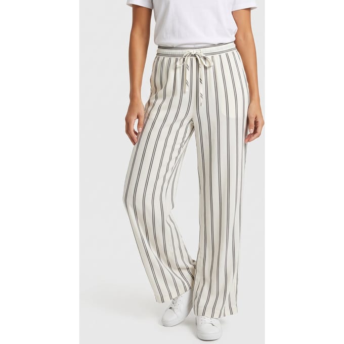 & Other Stories St Diana Stripe Trouser White Taglia: 34 | Pantaloni Outlet | Donna | Bianco