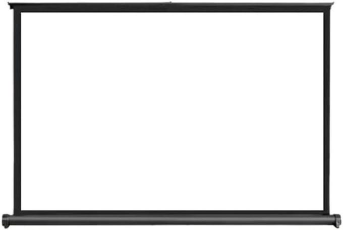 Projectiescherm Vloerstaand - Mobiel Scherm - Presentaties Films - Draagbaar Pull-down - 40 Inch - Zwart