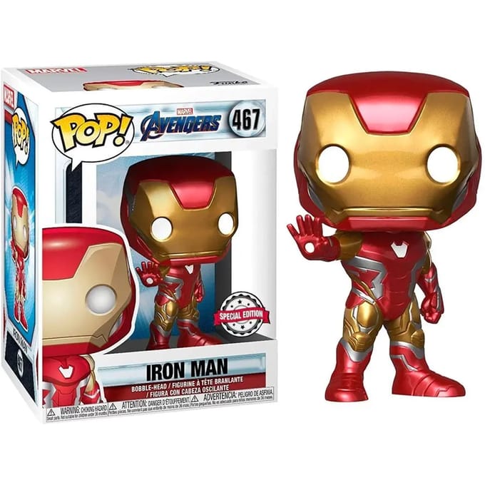 Beeldje Funko POP Marvel Avengers Endgame Iron Man Exclusive