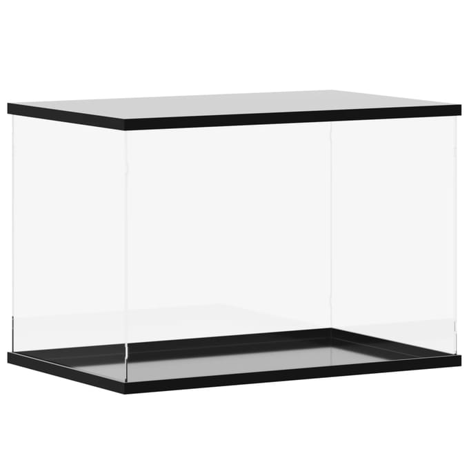 vidaXL - Displaybox - transparant - 56x36x37 - cm - acryl
