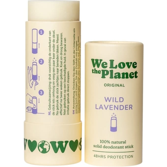We Love The Planet Deodorant Natuurlijke deodorant stick - Wilde lavendel Unisex 40 g