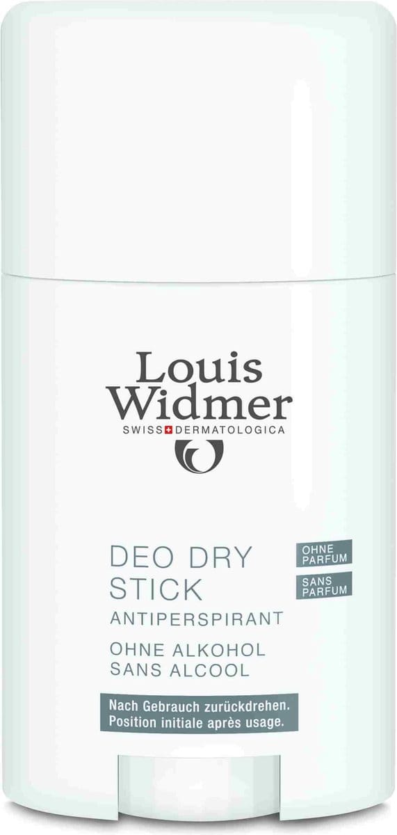 Louis Widmer Deodorant Dry Stick Antiperspirant Zonder Parfum  Stick 50 ml