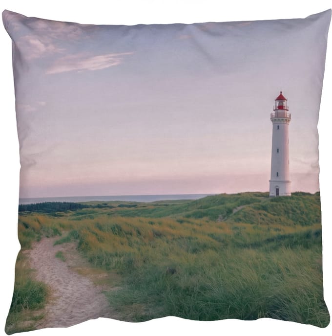Sierkussens - Kussentjes Woonkamer - 40x40 cm - Vuurtoren - Duinlandschap - Zee