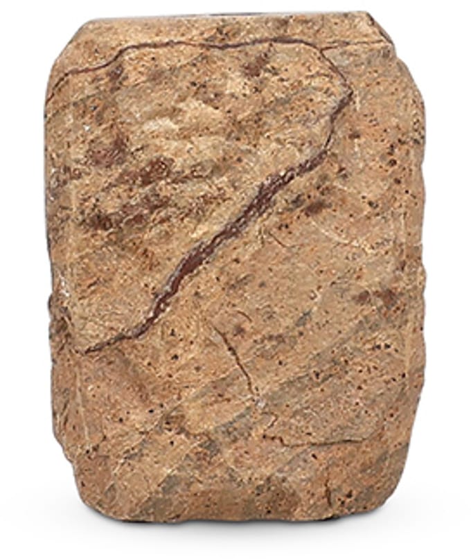 S|P Collection Kandelaar 8x8xH13,5cm marmer bruin Opus