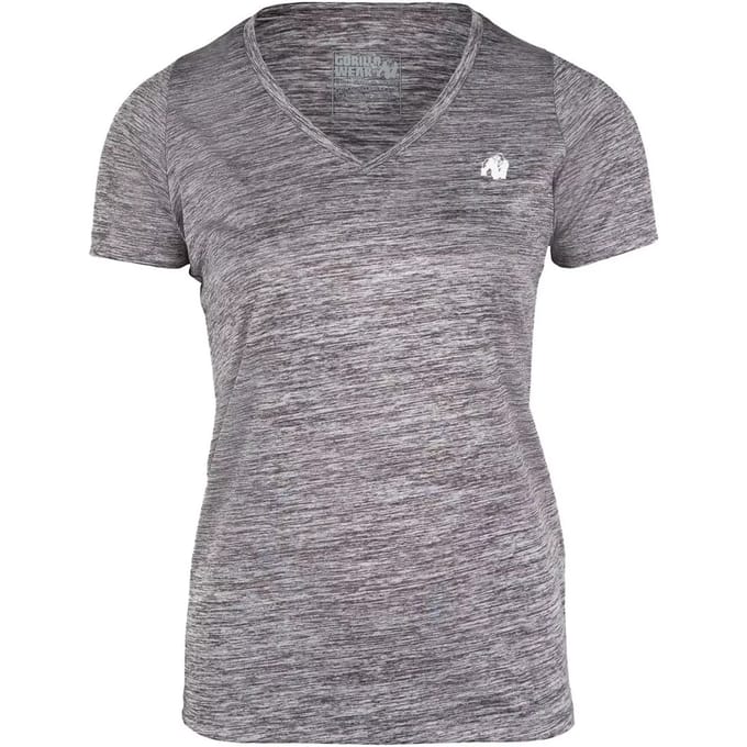 Dames-T-shirt met v-hals Gorilla Wear Elmira