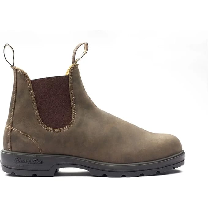 Blundstone Chelsea boots met elastiek, gevoerd, unisex bruin 45 bruin