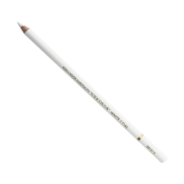 Koh-i-Noor Hardtmuth Gioconda Potlood - White Coal Medium - 8812/3