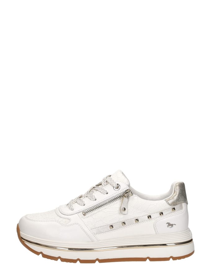 Mustang Sneakers Laag Sneakers Laag - wit - Maat 38