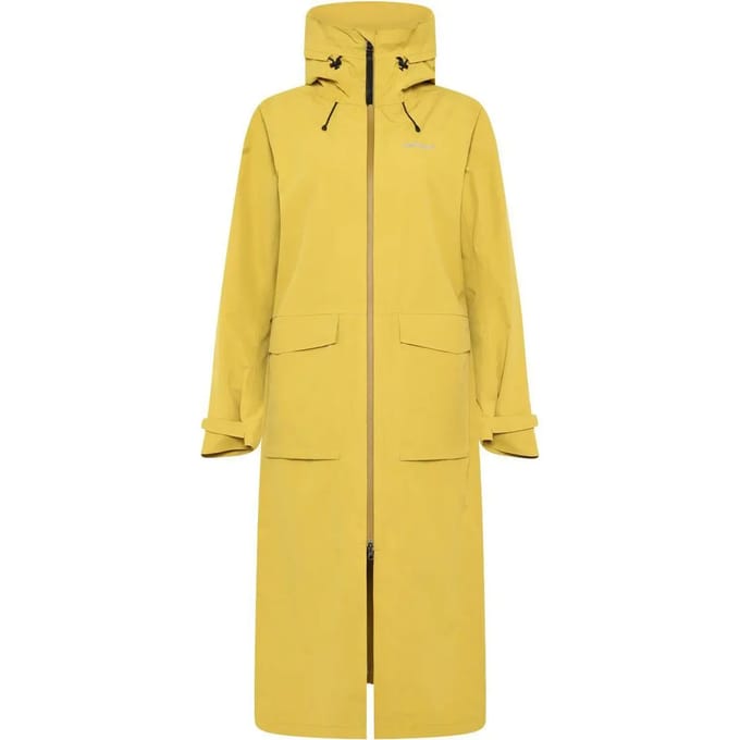 Didriksons NADJA WNS PARKA L 4 Dames Outdoorjas - Yellow Pollen